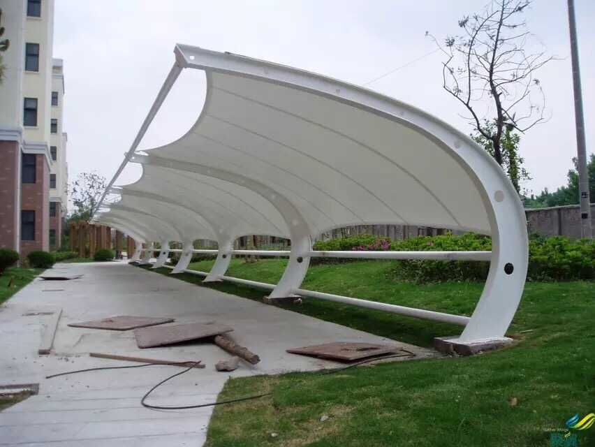 膜結構停車棚 膜結構停車棚